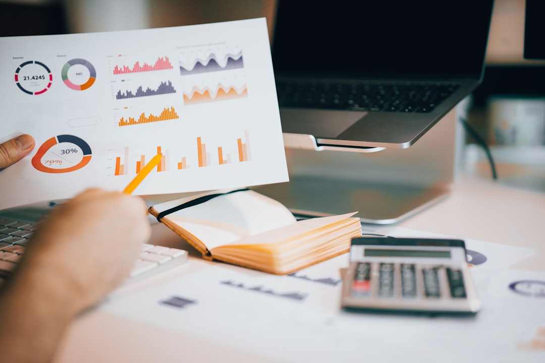 Business finance data representing AI-powered company analytics