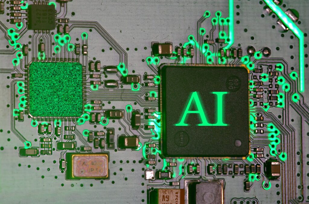 AI computing chip representing advanced model performance in ChatGPT Plus