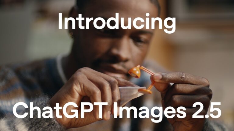 OpenAI official ChatGPT Images 2.5 launch visual