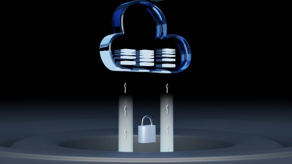 Cloud and virtual infrastructure illustration representing Hyper-V Linux virtual machine folder-sharing fixes in KB5129195