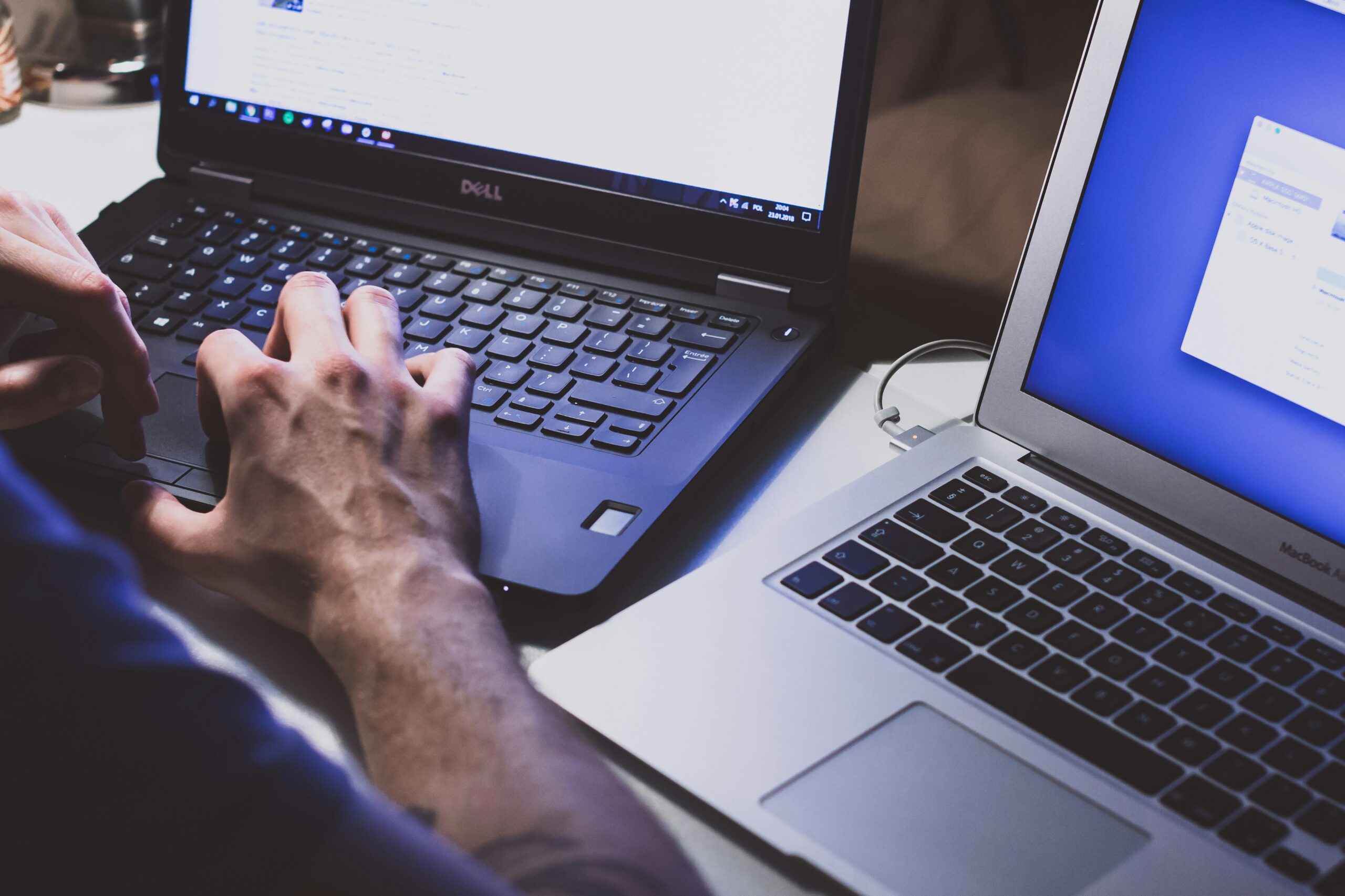 Person using a laptop representing the Microsoft September 2026 Patch Tuesday Windows security update