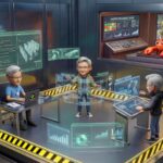 NVIDIA Agent Toolkit visual showing AI agents operating inside a sandboxed workflow environment