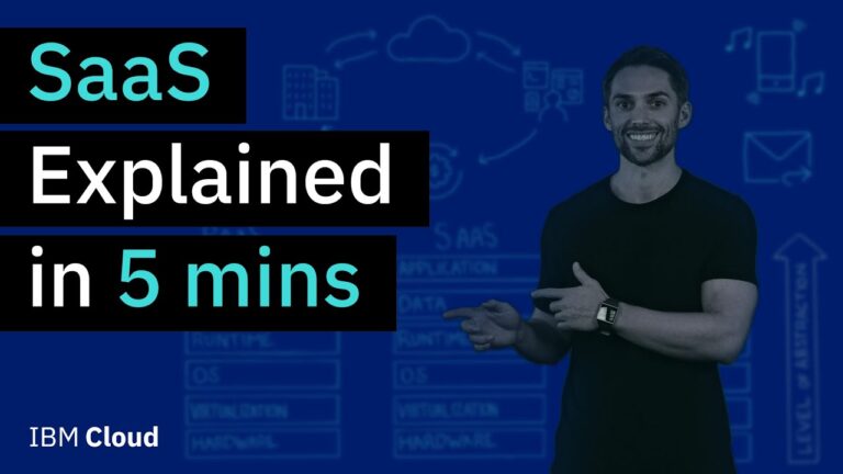 Software as a Service explained by IBM Technology