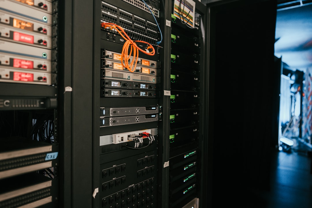 Server racks illustrating enterprise Windows Server infrastructure