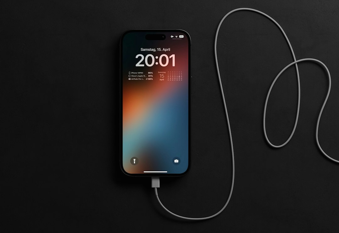 iPhone home screen and settings context