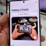 Samsung Galaxy Z Fold8 outer display photographed in hand