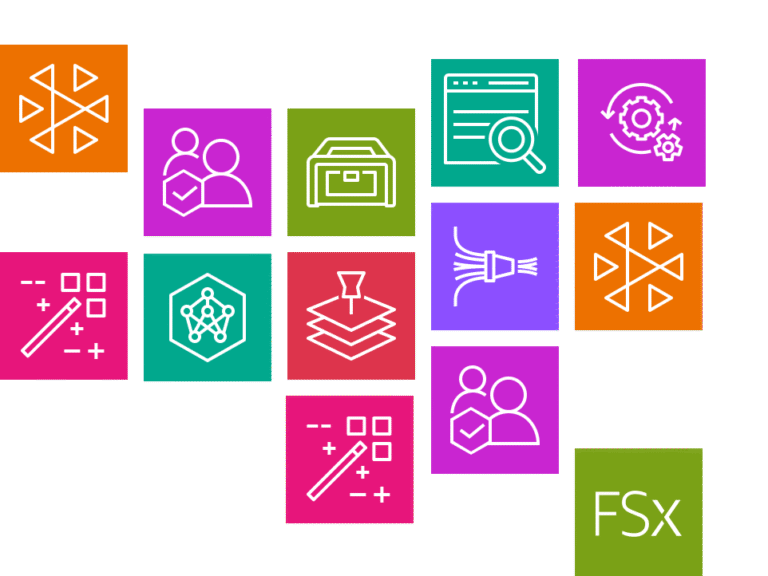 AWS cloud architecture service icons from the official AWS Architecture Icons collection