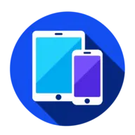 Phone and tablet illustration for tech troubleshooting guides
